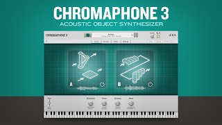 Video thumbnail for Introducing Chromaphone 3 acoustic object synthesizer plug-in—VST AU AAX NKS by Applied Acoustics Systems