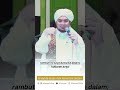 Habib Jindan Keindahan Fisik Dan Akhlak Nabi Muhamad ﷺ
