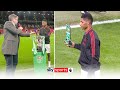 'We forgot to give him the trophy!' 🤣 | Marcus Rashford forced to collect award himself!