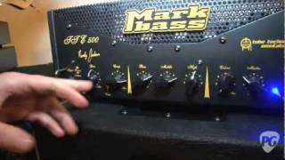 NY Amp Show 2011 - Markbass TTE 500 Randy Jackson Head, Alain Caron Signature 121 Combo Lite Demos