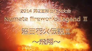 preview picture of video '2014 第2回 沼田花火大会【沼田花火伝説Ⅱ~飛翔~】グランドフィナーレ Grand Finale:Numata Fireworks legendⅡ'