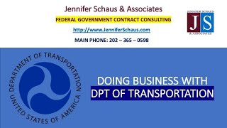 Federal Contracting - Procurement Playbook - Doing Business With Department of Transportation - DOT