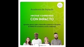 Innova y emprende con impacto