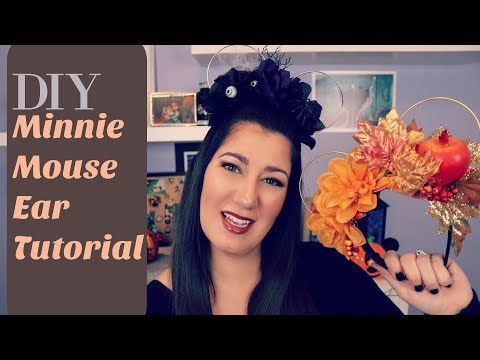 DIY Minnie Mouse Ear Tutorial