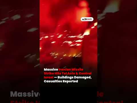 Iran Launches Ballistic Missile Strike Toward Tel Aviv