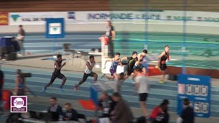Val de Reuil 2018 : Finale 60 m Cadets (Aurelien Larue en 6''81) Val de Reuil 2018 : Finale 60 m Cadets (Aurelien Larue en 6''81)