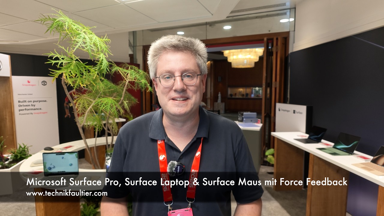 Microsoft Surface Pro, Surface Laptop & Surface Maus mit Force Feedback