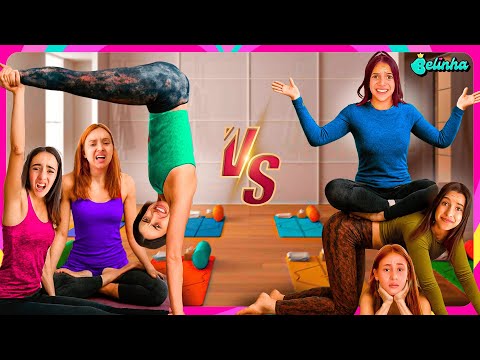 BELINHA VS JÉSSICA SOUSA - DESAFIO DO YOGA 