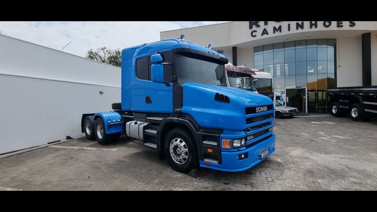 VENDIDO - - SCANIA T124 360 1999 6X2 DISPONÍVEL EM ESTOQUE RICARDO CAMINHÕES CURITIBA