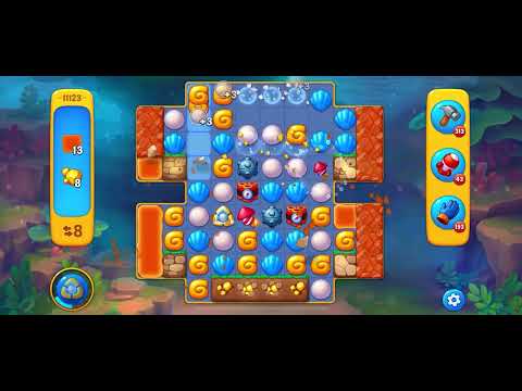 Fishdom level 11123 no boosters フィッシュダム ノーマル