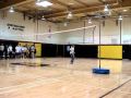 Gokahn And Joey Dancing During The Volleyball Tournament