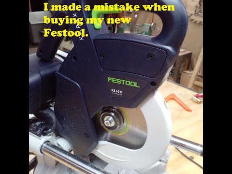 I made a mistake when buying my festool miter saw