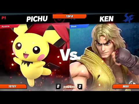 MSA6 Winners Finals - Beek (Ken, Palutena) vs Yetey (Pichu, Mr. Game & Watch)