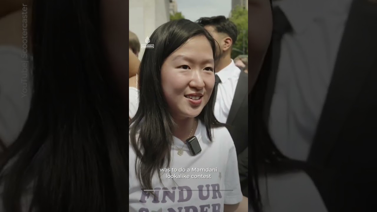 Video: Hundreds attend Zohran Mamdani lookalike contest at Washington Square Park