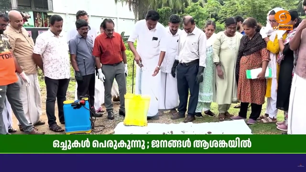 കോഴിക്കോട് ആഫ്രിക്കൻ ഒച്ചുകളെ നശിപ്പിക്കാനുള്ള നട?