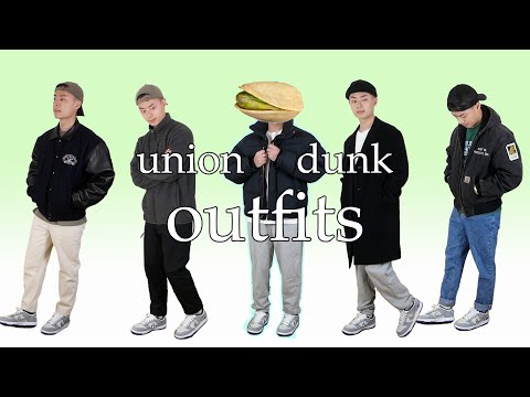 OUTFITS with UNION "Pistachio" Passport x Nike Dunk Lows | On-feet (How To Style)