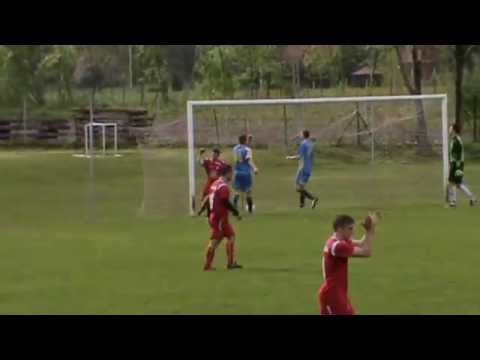 Marcin Jańczy 3:2 (53') 13 kolejka A klasy: Płomień - Zalesianka (27.04.2014r