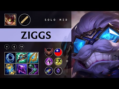 Ziggs Mid vs Katarina - TW Grandmaster Patch 25.23