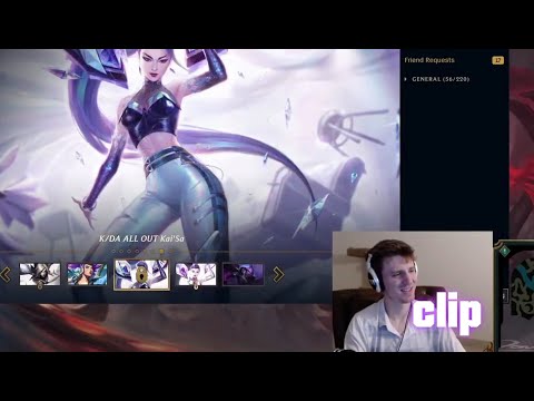 Hashinshin closely INVESTIGATES KDA All Out Kaisa!