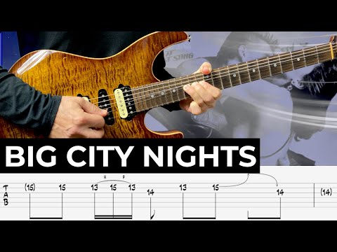 Big City Nights | Scorpions | Guitar Cover | TAB