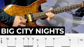 Big City Nights | Scorpions | Guitar Tutorial | TAB
