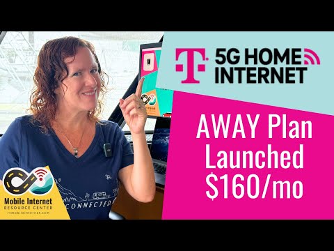T-Mobile AWAY Plan for RVers & Nomads Released - $160/mo Unlimited (TMHI Address Validation Coming!)