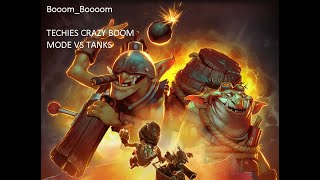 dota 2 gameplay - Techies crazy boom mode