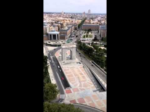 Faro de Moncloa. Vistas del Arco de la Victoria. 2015