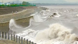 INCREDIBLE TIDAL WAVES Caught On Camera