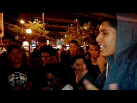 ALDAHIR vs CHURRUMINO - TEMÁTICA - ATAQUE y DEFENSA - BATALLA DE RAP PARQUE KENNEDY