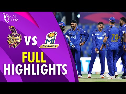 Full Highlights | MI Emirates vs Abu Dhabi Knight Riders | Match 11 | DP World ILT20 | M3Y1U