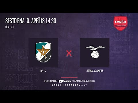 RPI-S - Jūrmalas Sports | SynotTip handbola virslīga 2021/2022