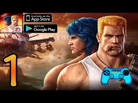 Garena Contra Returns Android iOS Walkthrough - Gameplay | Story Mode | Stage 1 : First Contact