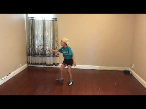 Kids Learn badminton basics in 10 mins | beginner | by Mihika Jaiswal |