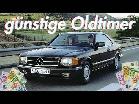 5 günstige Oldtimer die du dir leisten kannst! | RB Engineering | Mercedes Benz C126 SEC