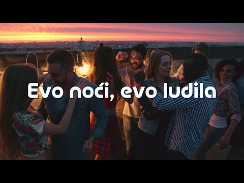 Vlado Kalember - Evo noći, evo ludila (Official lyric video)