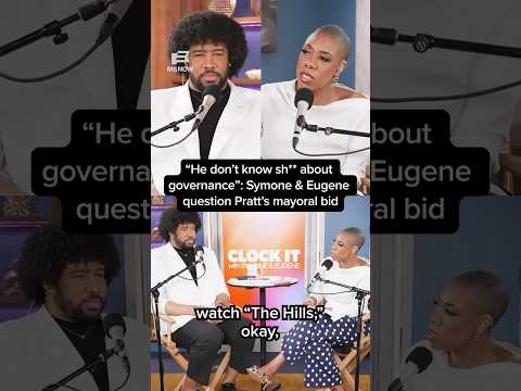 'He doesn't know sh** about governance': Symone & Eugene question Pratt's mayoral bid