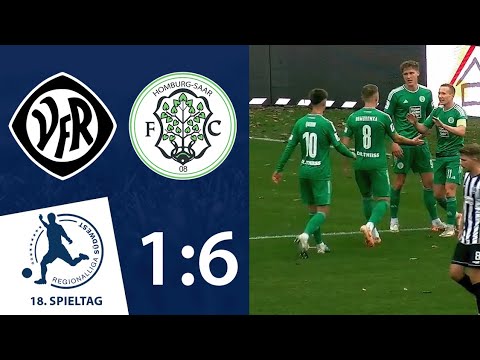 Machtdemonstration der Homburger in Aalen | VfR Aalen - FC 08 Homburg | 18. Spieltag RLSW