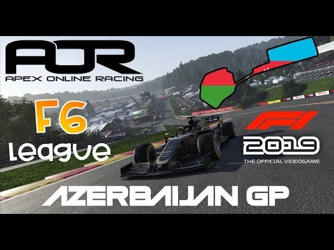 First win | Apex Online Racing 🏆 PC F6 League - Azerbaijan 🔥 F1 2019