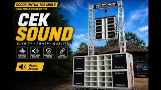 Download lagu CEK SOUND DANGDUT 🔊 MIDDLE CETAS CETUS!! | SUARA JERNIH & TAJAM | VIRAL TIKTOK 2026 mp3