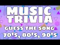 Music Trivia - 70's, 80's, 90's - Guess The Song