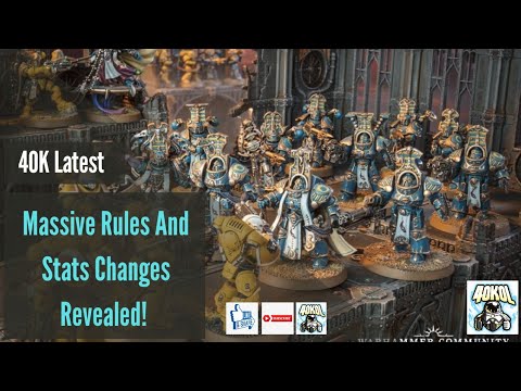 Warhammer 40k: Massive Rules and Stats Changes Revealed / 13 August 2020