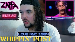 Drummer reacts to &quot;Whippin&#39; Post&quot; (Live) by Frank Zappa
