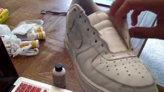 Air Force 1 Restoration! AF1 How To Clean Air Force One's