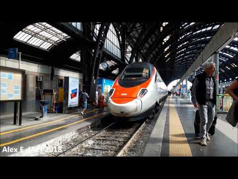 Reise/Cabride 🌍 🚄 mit dem ECE/EC 52 ETR 610 RABe 503 von Milano nach Frankfurt(M) - Alex E AE # 166