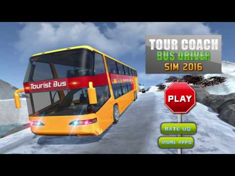 Tour Coach Bus Driver Sim 2016 - Android Gameplay