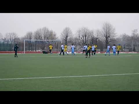 (10.02.2018) Sparing: Kuźnia Jawor - Victoria Ruszów 3:4 - Gol Kacpra Grabarczyka na 3:4