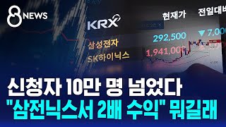 신청자 10만 명 넘었다.."삼전닉스서 2배 수익" 뭐길래 / SBS 8뉴스