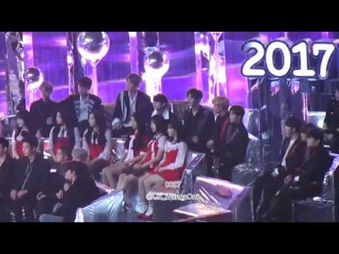 171202 MMA 가수석 Wanna One 워너원 Reaction to TWICE LIKEY