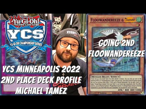 Yugioh YCS Minneapolis 2022 2nd Place Deck Profile - Going 2nd Floowandereeze - Michael Tamez